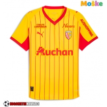 Moške Nogometnih dresov RC Lens Domači 2025-26 Kratki rokavi